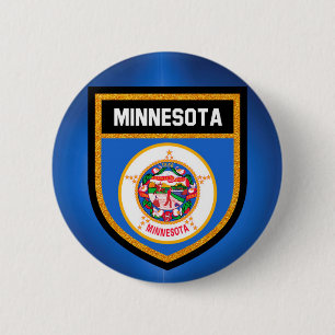 Minnesota-Flagga Knapp