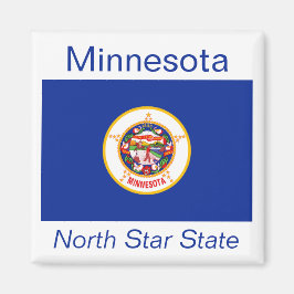 Minnesota Flagga Magnet