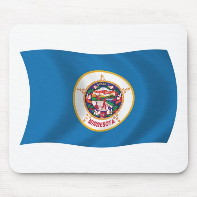 Minnesota Flagga Musmatta (Framsidan)