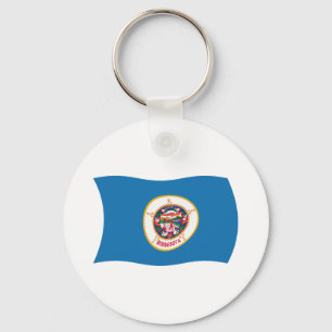 Minnesota Flagga Nyckelring
