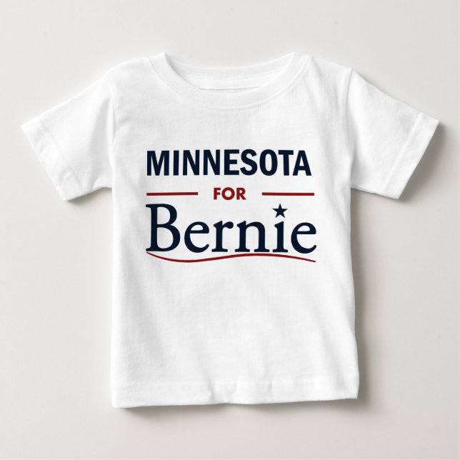 Minnesota for Bernie Tee Shirt (Framsida)