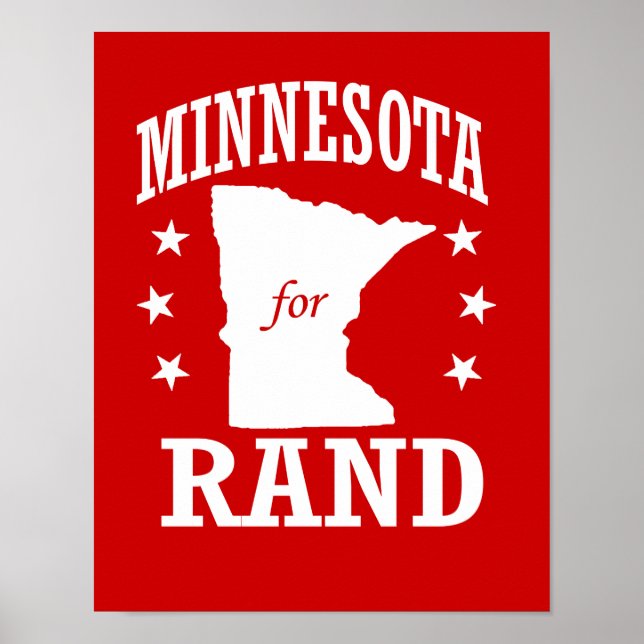 MINNESOTA FÖR RAND PAUL POSTER (Framsidan)
