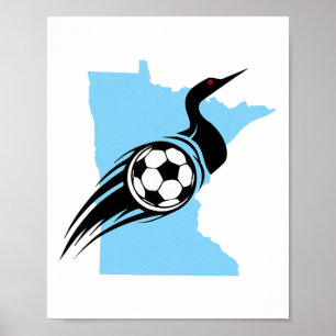 Minnesota fotbollslon poster