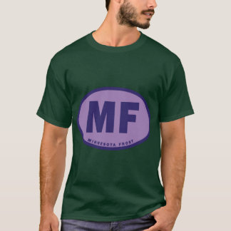 Minnesota Frost Colorful Oval T Shirt