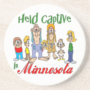 Minnesota Funny Trailer Park Sandstone Underlägg