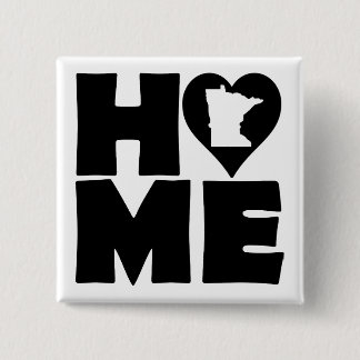 Minnesota Hem Heart State Knapp Märke Pin