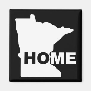 Minnesota Hem Hemifrån Kylskåpsmagnet