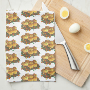 Minnesota Hett Dish Tater Tot Casserole Kökshandduk