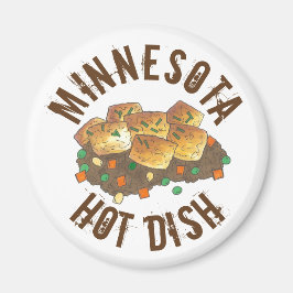 Minnesota Hett Dish Tater Tot Casserole Magnet