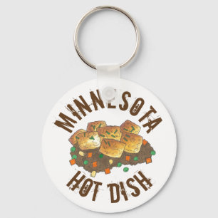 Minnesota Hett Dish Tater Tot Casserole Nyckelring