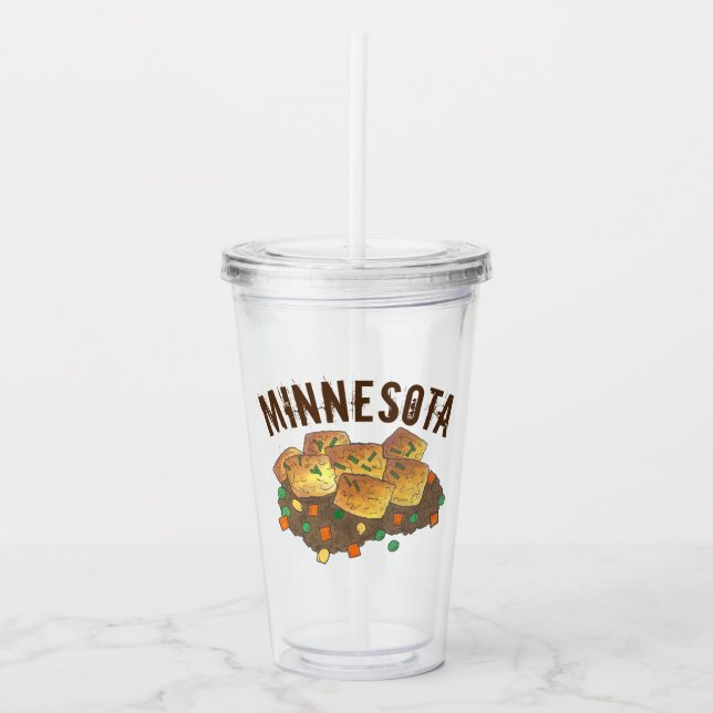Minnesota Hett Dish Tater Tot Casserole Take Away Mugg (Framsida)