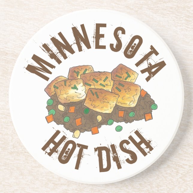 Minnesota Hett Dish Tater Tot Casserole Underlägg (Framsidan)