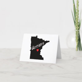 Minnesota Hockey Tack Kort