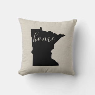 Minnesota Home State Dekorativ kudde