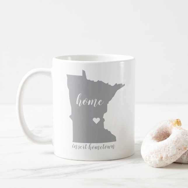Minnesota Hometown Mugg med anpassning (Med munk)