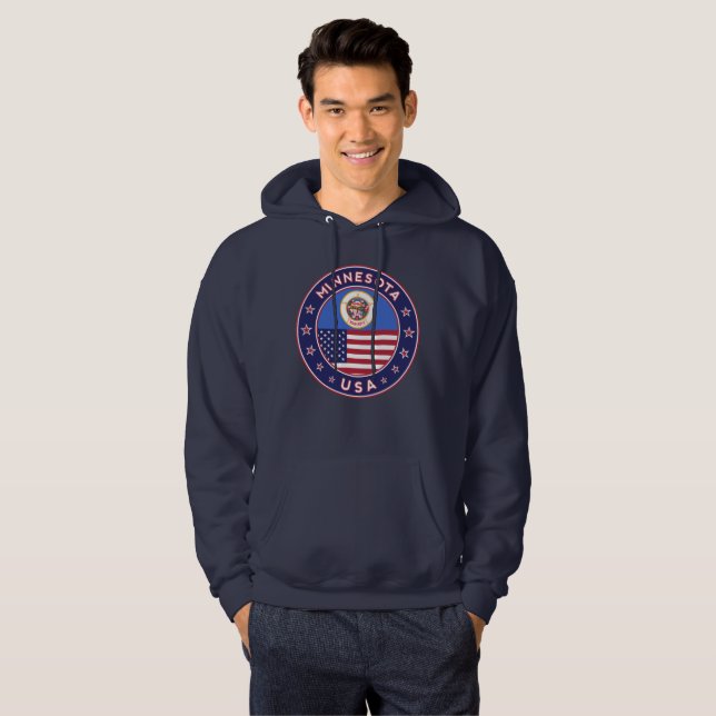 Minnesota Hoodie (Hel framsida)