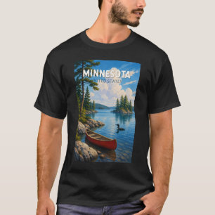 Minnesota Illustration Resa Konst Vintage T Shirt