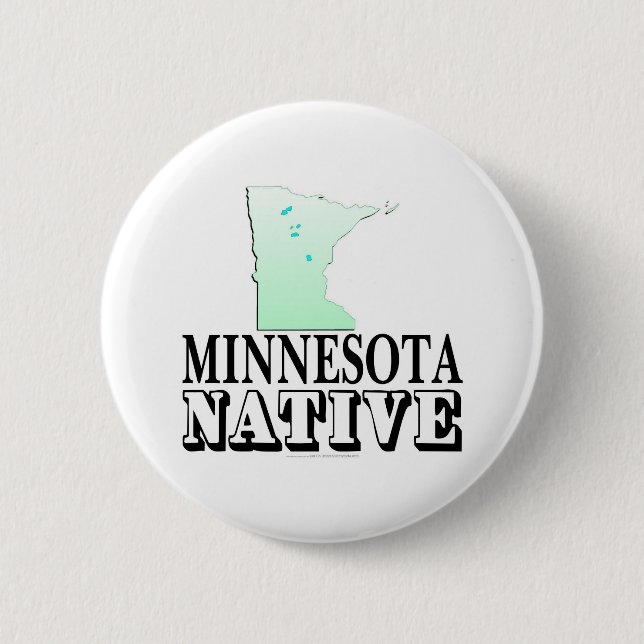 Minnesota inföding knapp (Framsida)