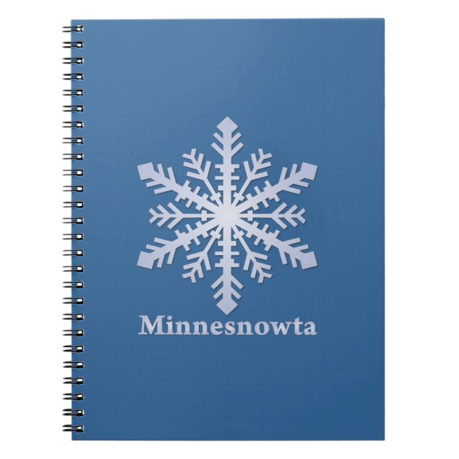 Minnesota Journal Anteckningsbok Med Spiral (Framsidan)