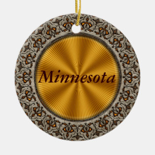 Minnesota Julgransprydnad Keramik