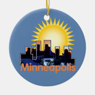 Minnesota Julgransprydnad Keramik
