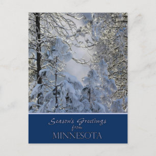 Minnesota-julkort/statliga specifika postkort helg vykort