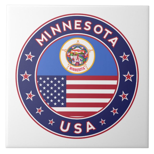 Minnesota Kakelplatta (Framsidan)