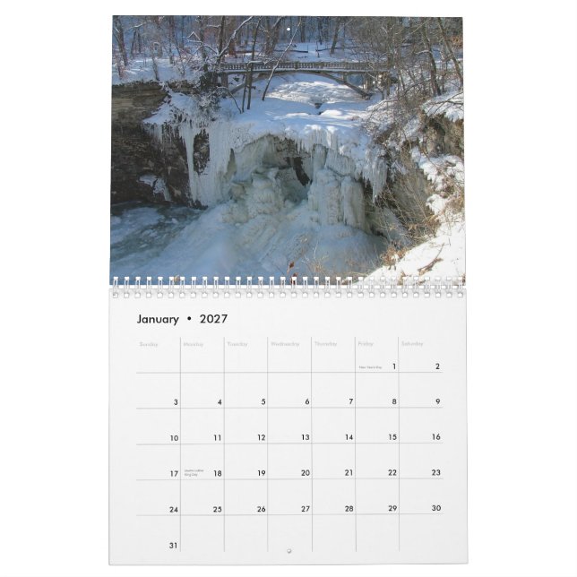 Minnesota kalender 2013 (Jan 2027)