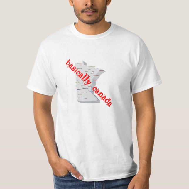 minnesota Kanada skjorta Tröja (Framsida)