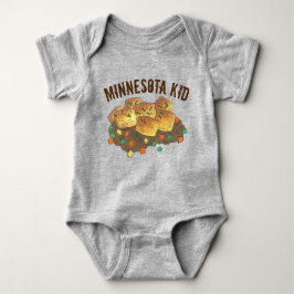 Minnesota Kid Hett Dish Tater Tot Hotdisk Casserol Tee Shirt