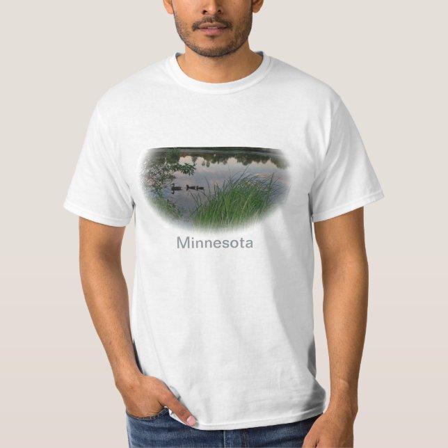 Minnesota Lake T-Shirt (Framsida)