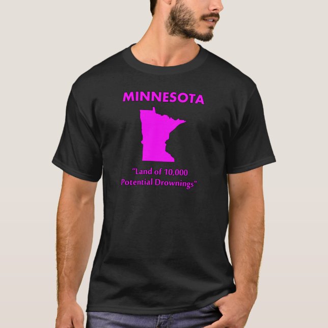 Minnesota - Land av 10 000 potentiella drunkningar Tröja (Framsida)