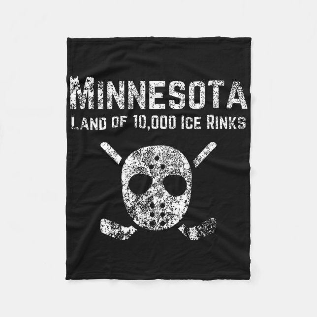 Minnesota Land Of 10  Fleecefilt (Framsidan)