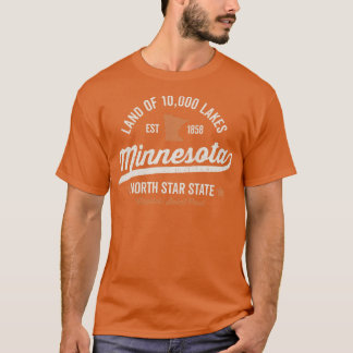 Minnesota Land på 10000 Sjöar T Shirt