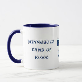 Minnesota Land på 10 000 Sjöar Mugg