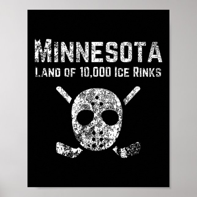 Minnesota Landet med 10  Poster (Framsidan)