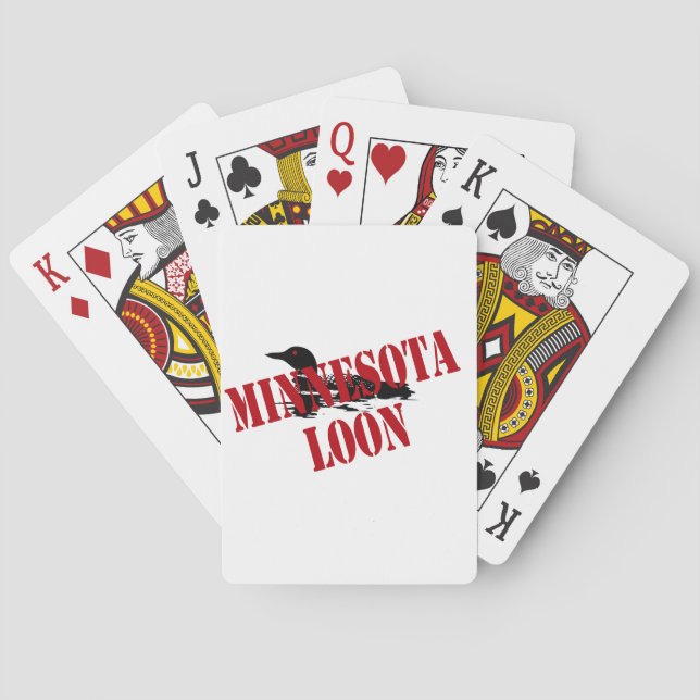 Minnesota Loon Casinokort (Baksidan)