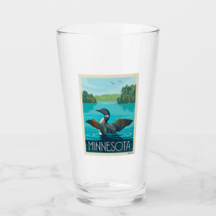 Minnesota Loon Glaskopp