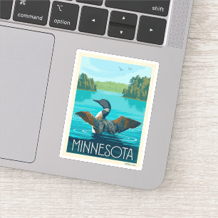 Minnesota Loon Klistermärken