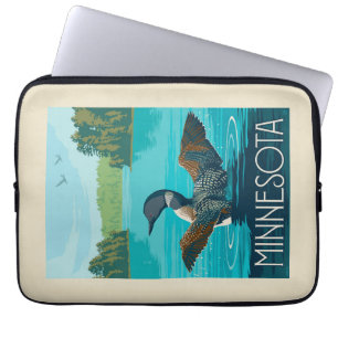Minnesota Loon Laptop Fodral
