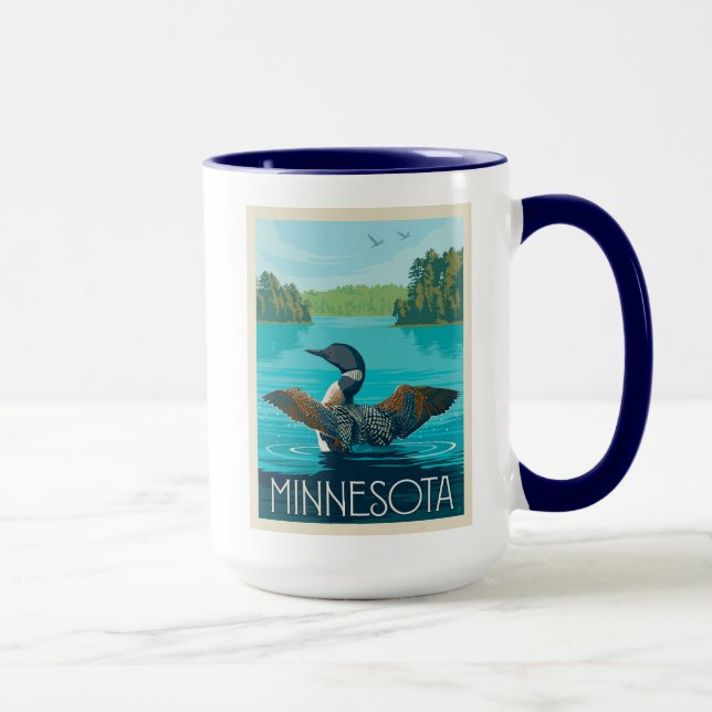 Minnesota | Loon Mugg (Höger)