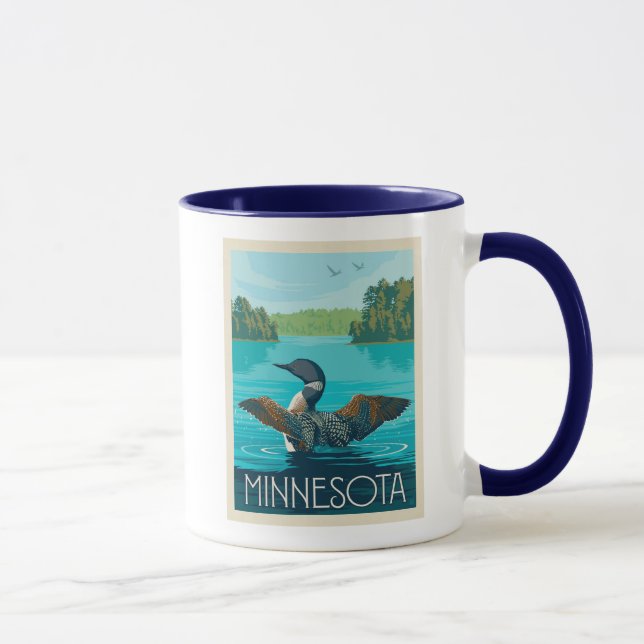 Minnesota | Loon Mugg (Höger)