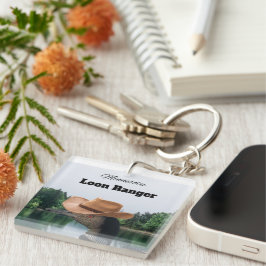 Minnesota Loon Skogsvaktare Acrylic Keychain