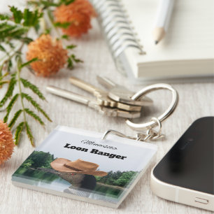 Minnesota Loon Skogsvaktare Acrylic Keychain