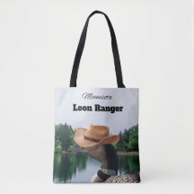 Minnesota Loon Skogsvaktare Tote Bag