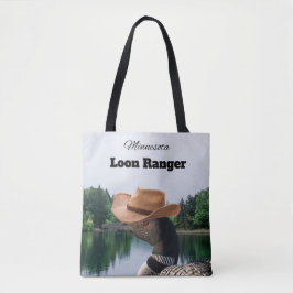 Minnesota Loon Skogsvaktare Tote Bag Tygkasse