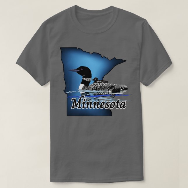 Minnesota Loon T Shirt (Design framsida)