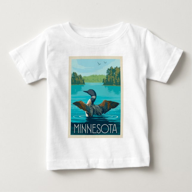 Minnesota | Loon T Shirt (Framsida)