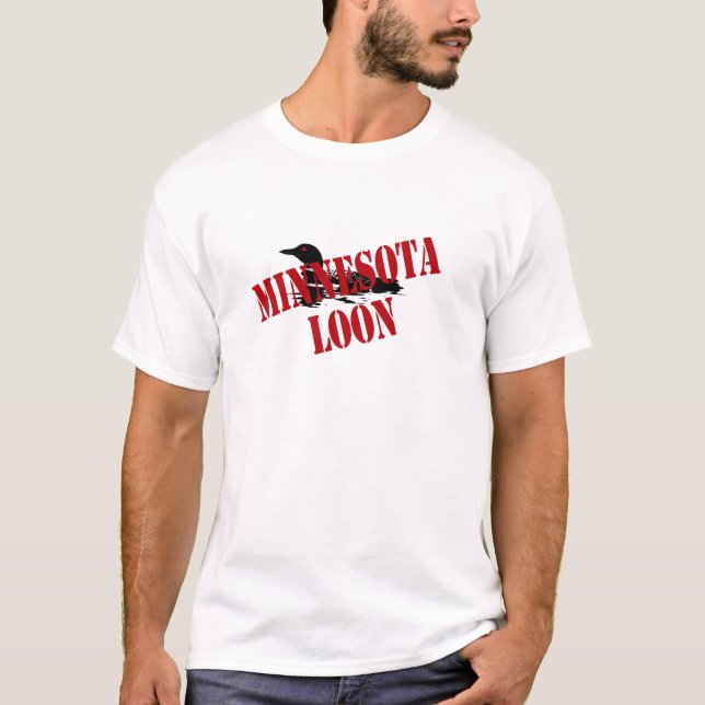 Minnesota Loon T-shirt (Framsida)