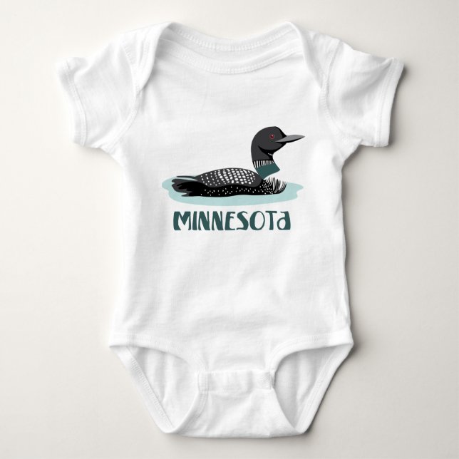 Minnesota Loon T Shirt (Framsida)
